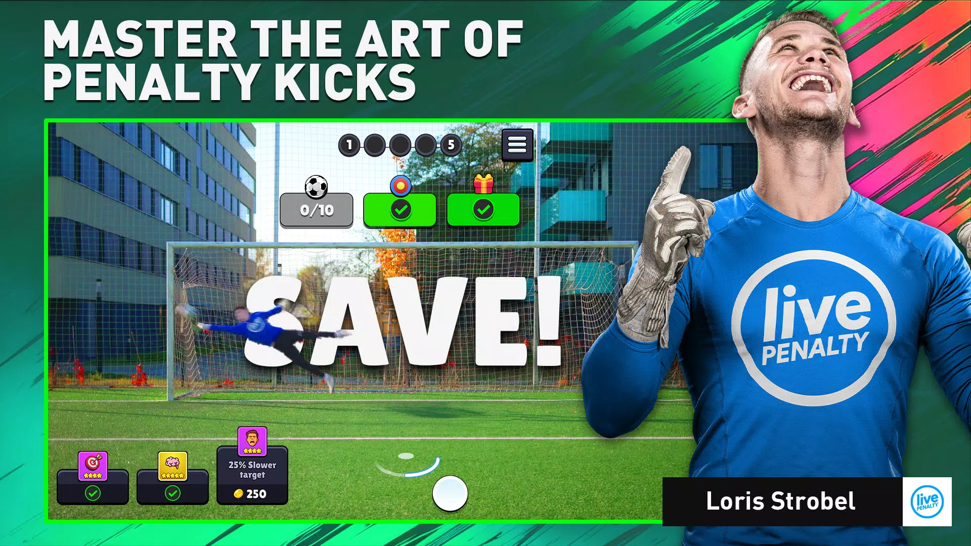 Football Penalty: Soccer Kick Captura de pantalla 1