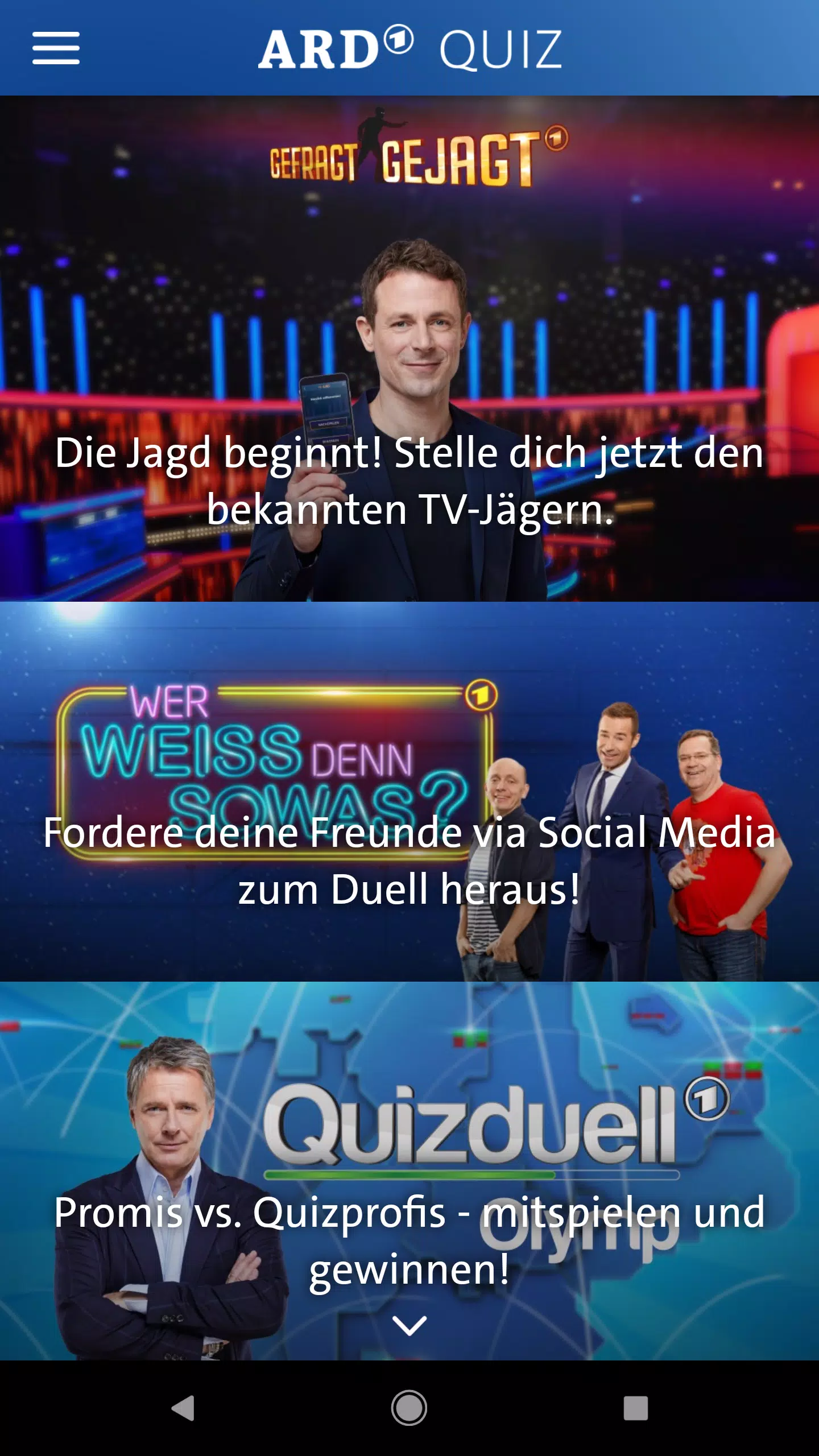 ARD Quiz 스크린샷 0