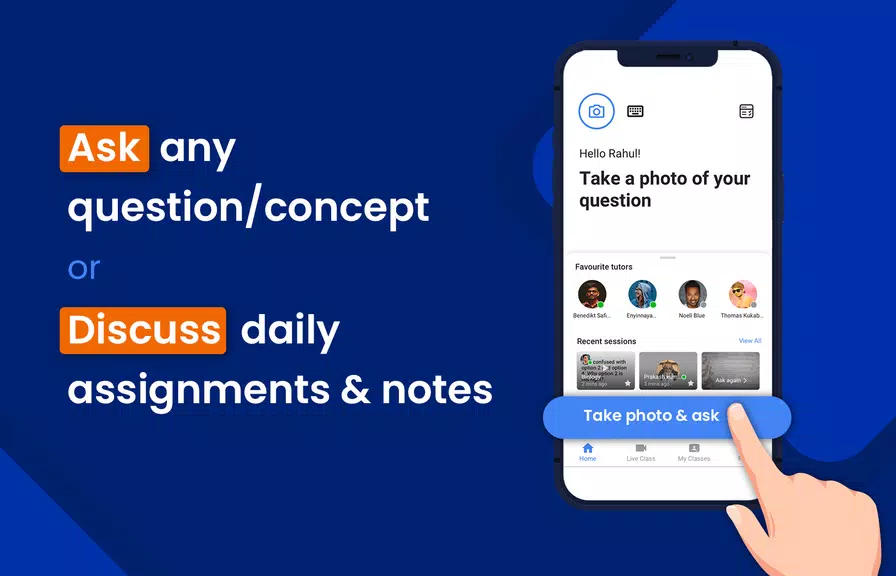 Filo: Instant 1-to-1 tutoring Capture d'écran 1
