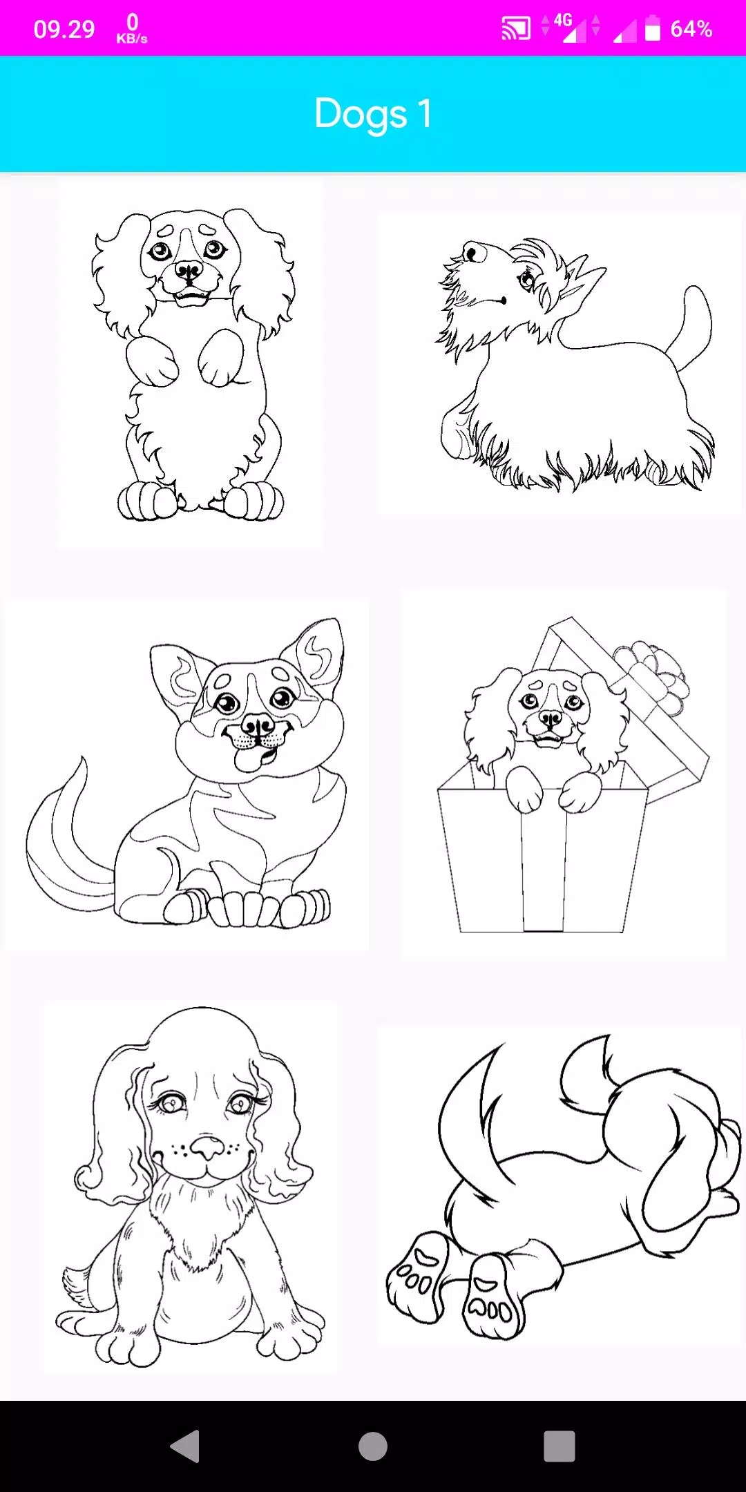 Coloring Dogs應用截圖第2張