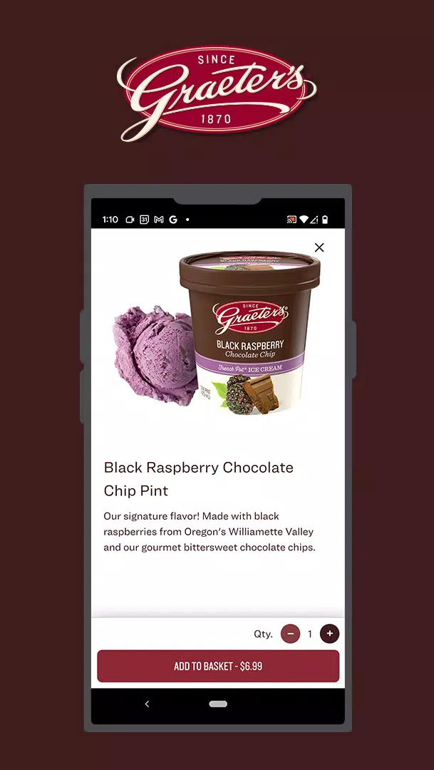 Graeter’s Ice Cream Capture d'écran 0