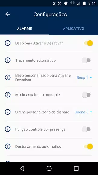 Pósitron Alarme Captura de pantalla 3