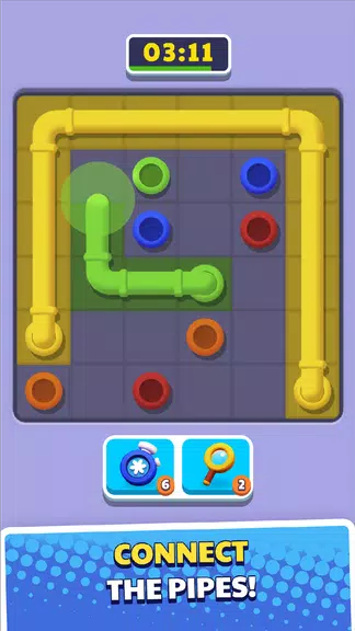 Connect Pipe! Color Line Game スクリーンショット 0