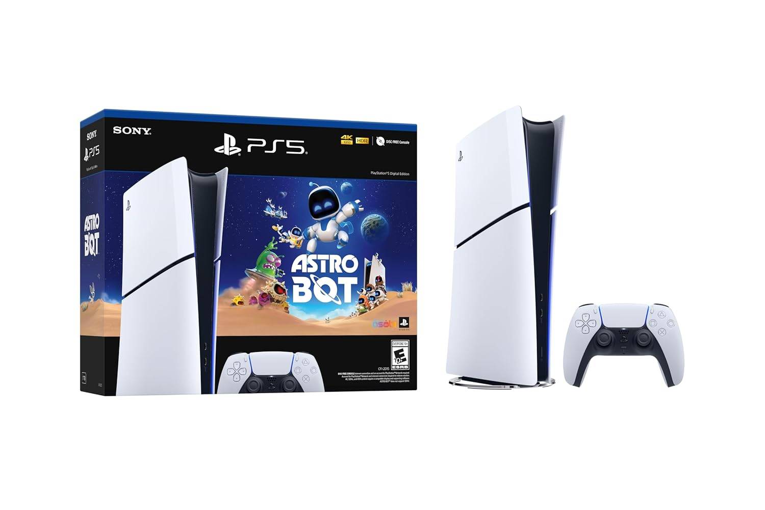 PlayStation 5 ဒီဂျစ်တယ်ထုတ်ဝေ - Astro BOT အစုအဝေး