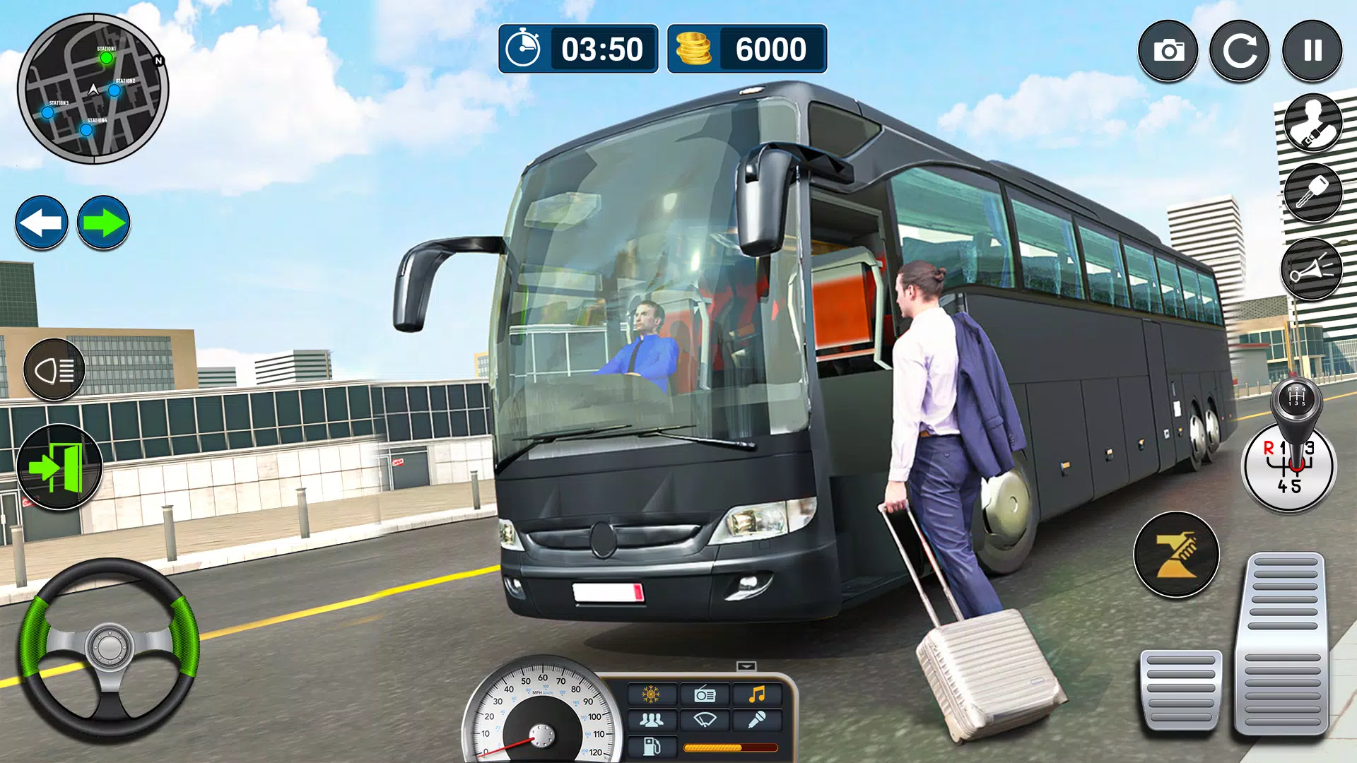 City Bus Steer Challenge Capture d'écran 1