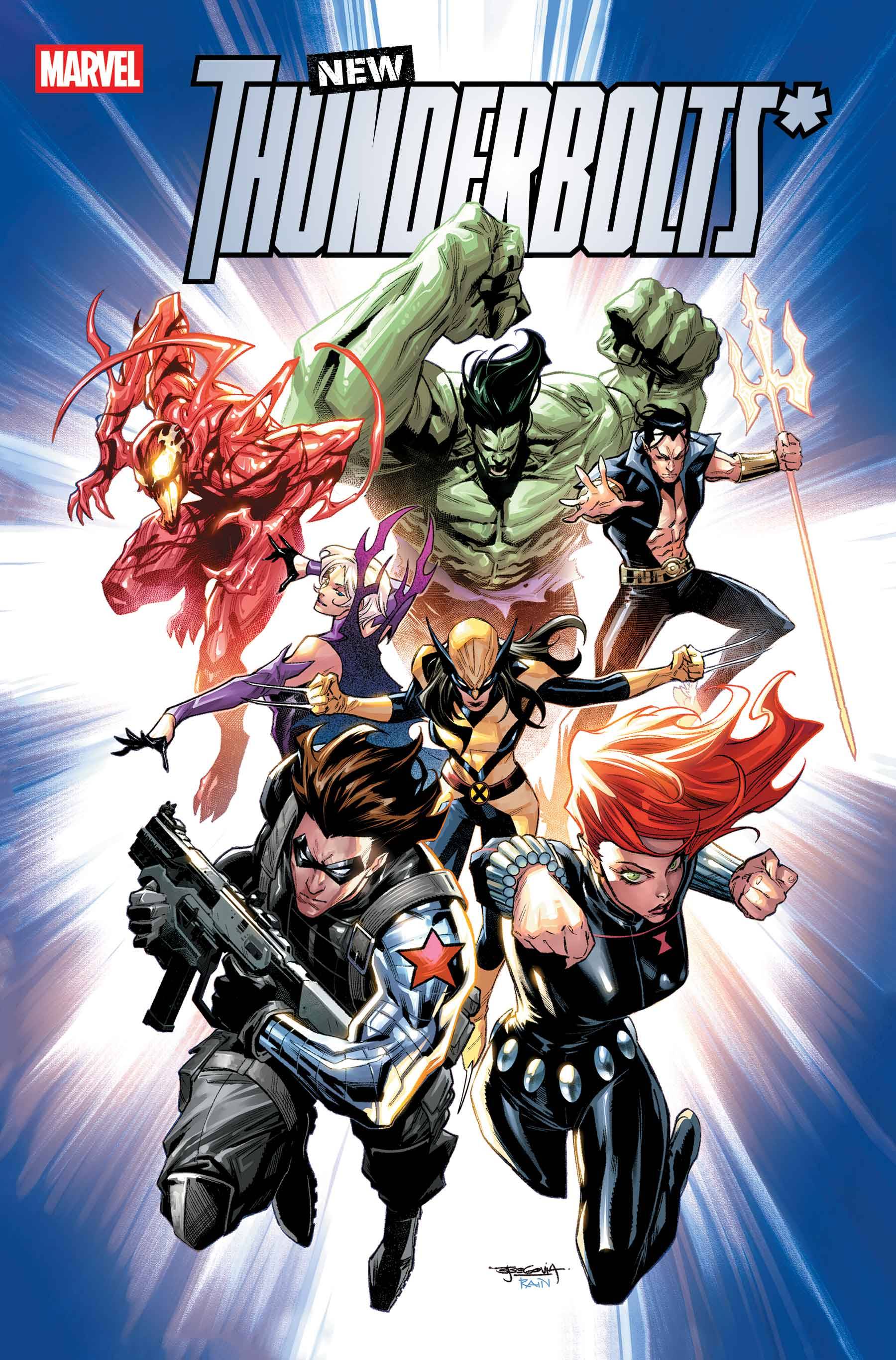 New Thunderbolts* Issue #1 Cover by Stephen Segovia. (Image Credit: Marvel)