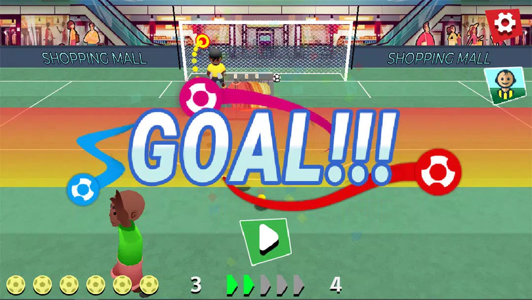 FreeKick Screamers - Football Captura de pantalla 2