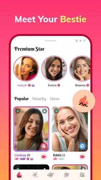 YaYa - Chat & Share Moments Captura de tela 0