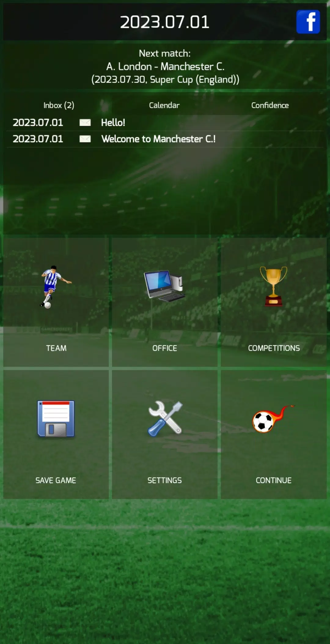 True Football 3 Captura de pantalla 1