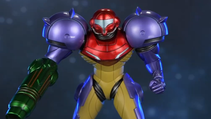 Die Statue der SAMUS Gravity Suit von Metroid zur Vorbestellung erhältlich