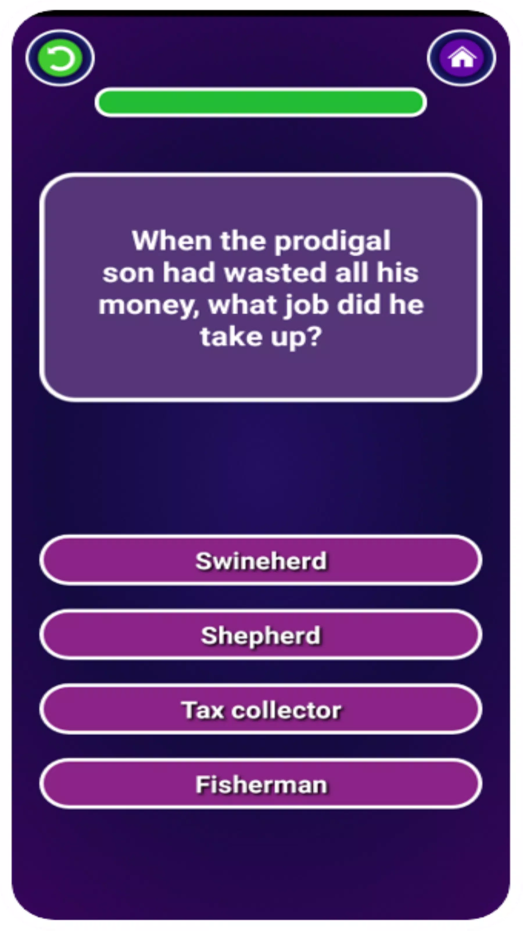 Bible Quiz & Answers 스크린샷 0