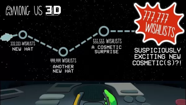 Among Us 3D Wishlist Campaign Rewards