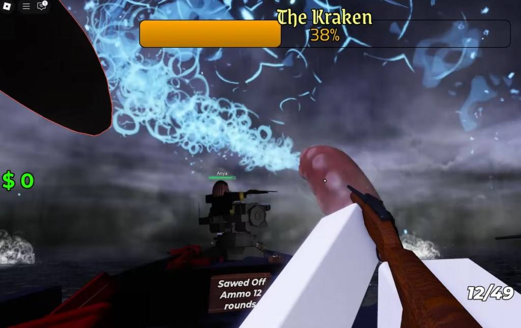Dead Sails Kraken roar mechanic