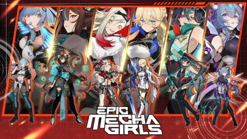Epic Mecha Girls Captura de tela 0