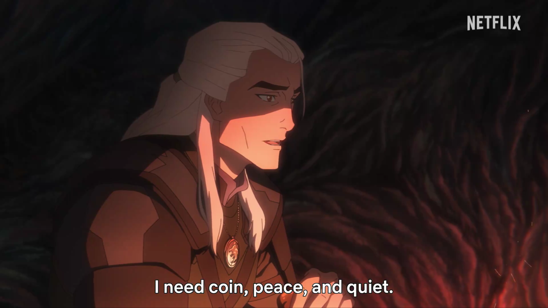 Teaser pa rin mula sa The Witcher: Sirens of the Deep