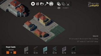 Schermata Dungeons & Lasers Builder 3
