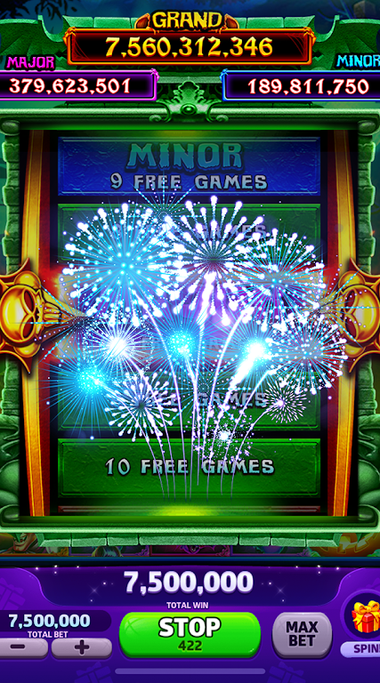 Dino Pixie Slots Adventure Captura de pantalla 1