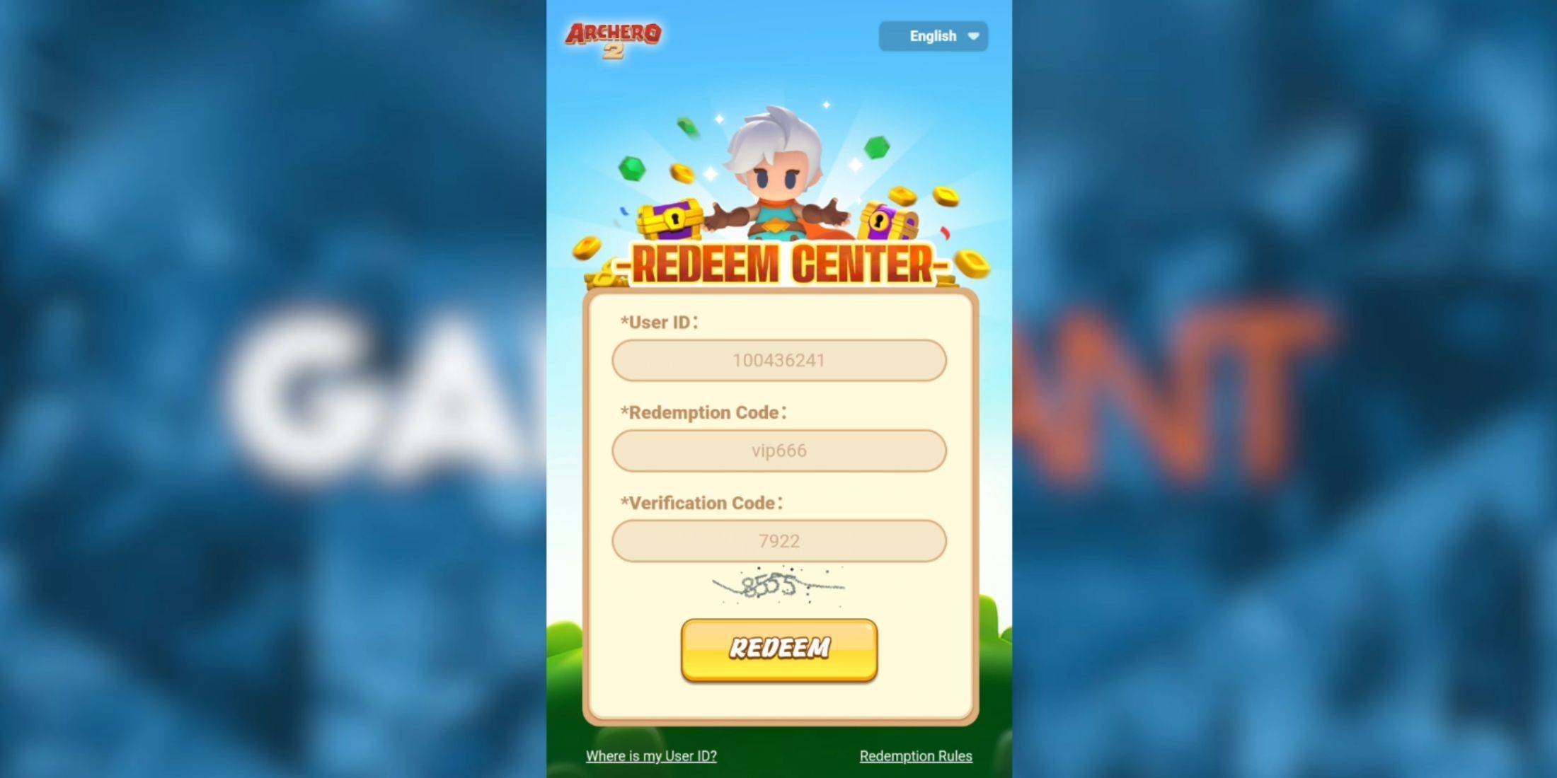 贖回Archero 2代碼
