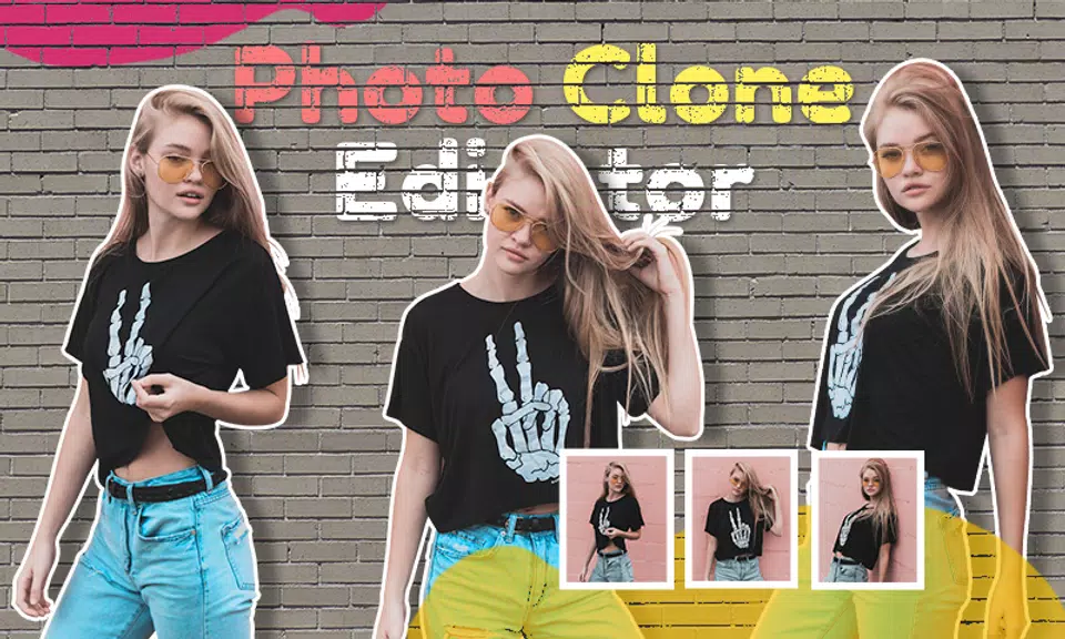 Photo Clone App twins Editor应用截图第0张