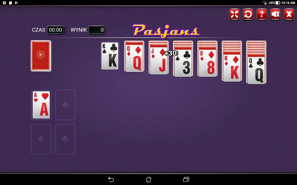 Pasjans スクリーンショット 0