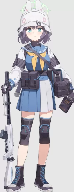 Sorai Saki - Elite Gehenna Tank in Blue Archive
