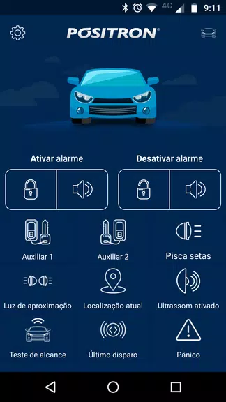 Pósitron Alarme Captura de pantalla 1