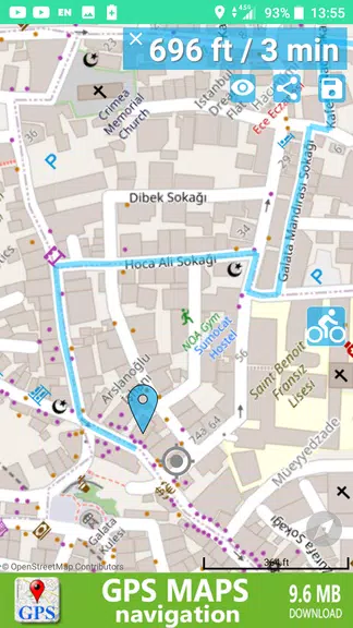 GPS Maps & Navigations Captura de pantalla 1