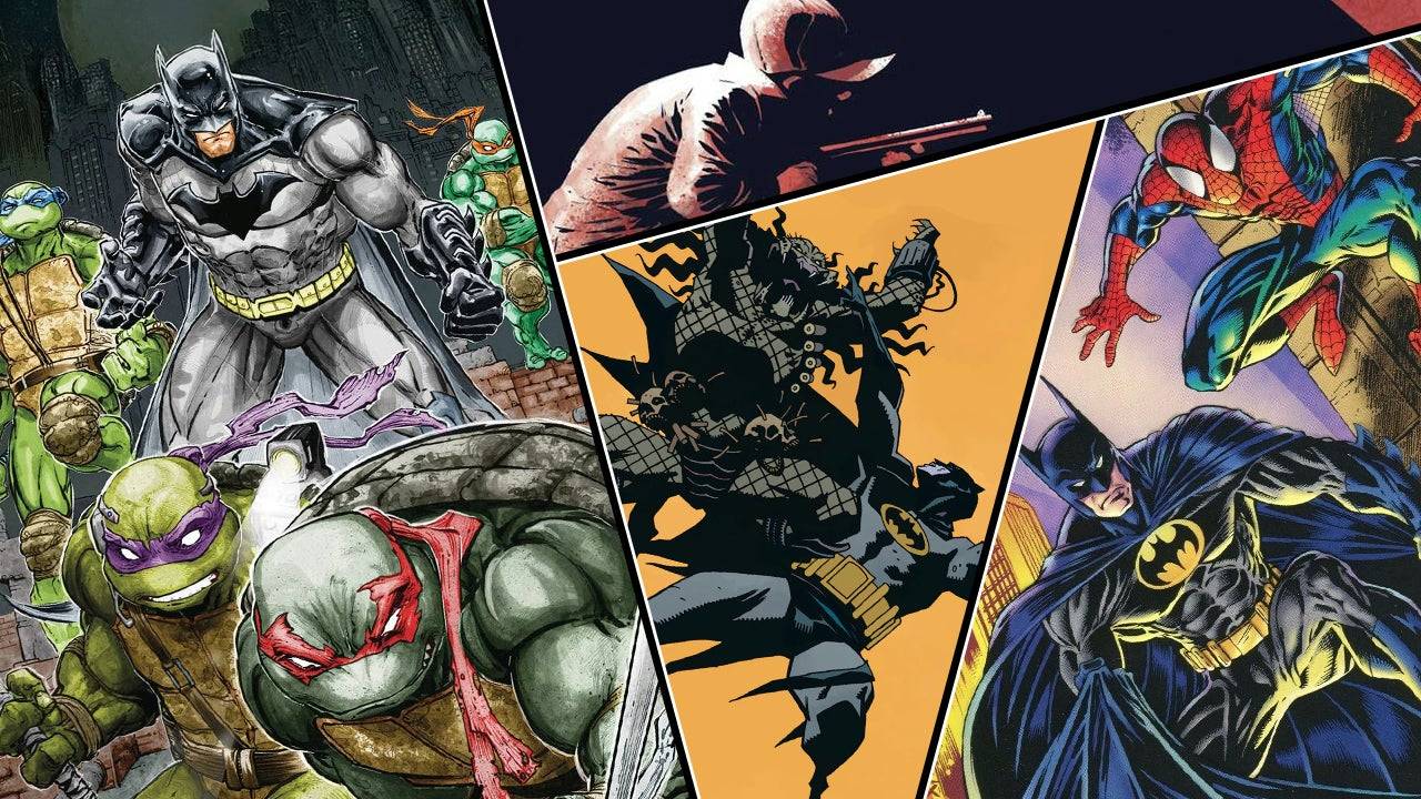 Batman crossover comics through the years