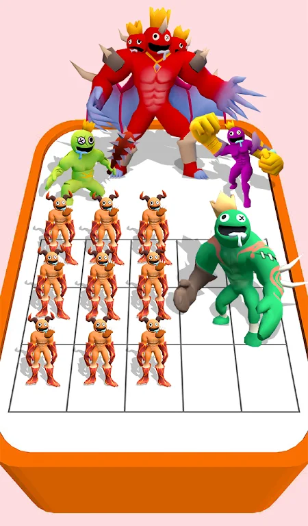 Hole io: Rainbow Merge Master Mod 스크린샷 1