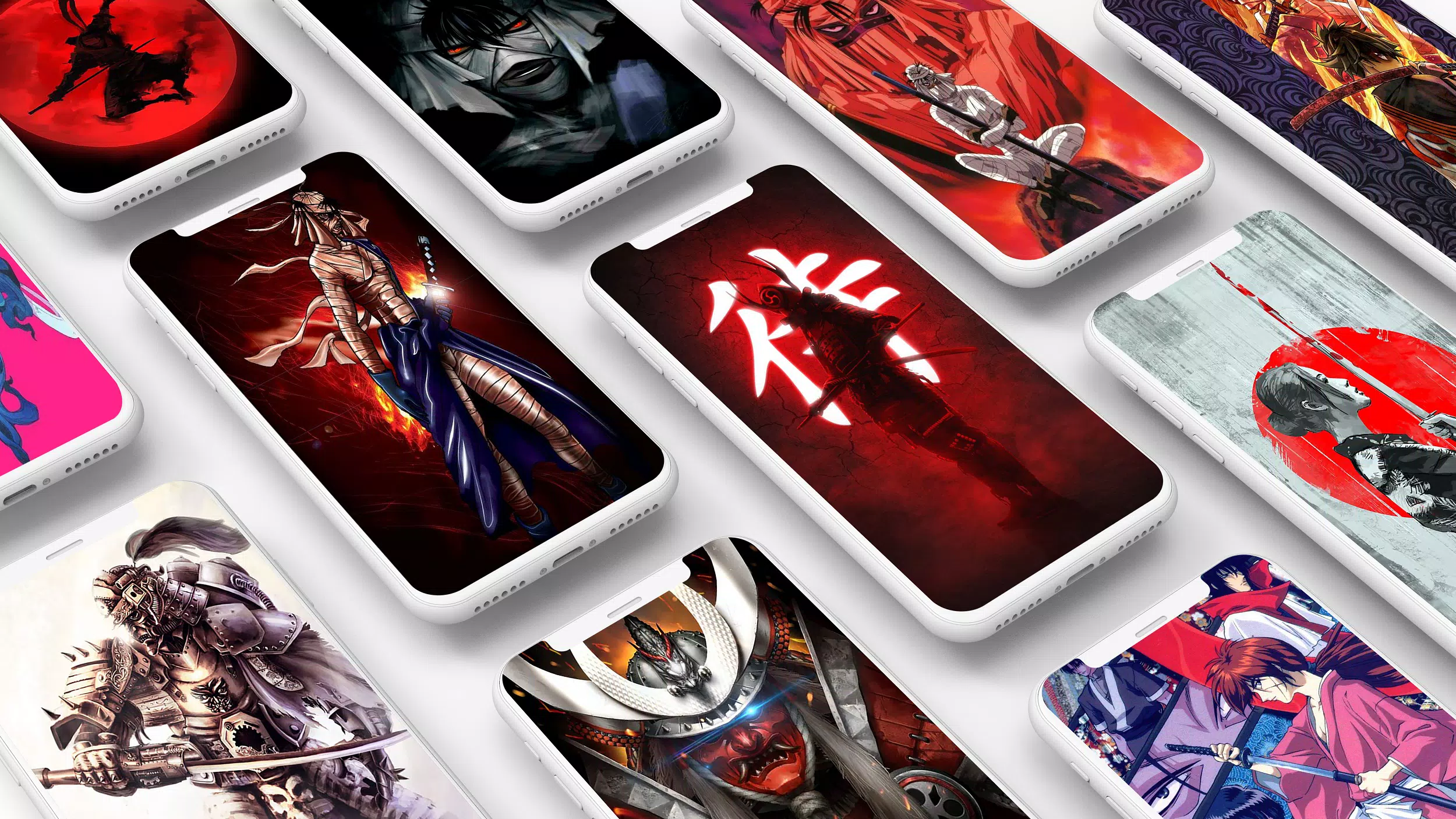 Samurai Art Wallpaper Captura de tela 0