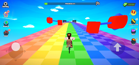 Blocky Bike Master應用截圖第0張