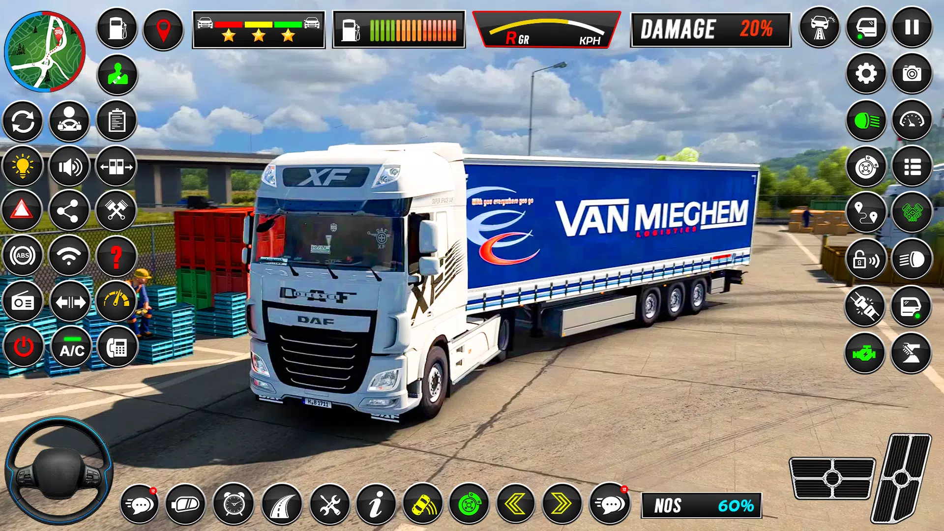 Truck Simulator: Truck Driver Captura de pantalla 1