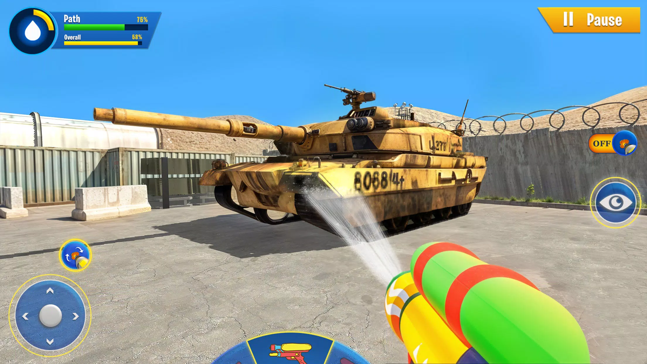 Power Washing Clean Simulator Captura de pantalla 1