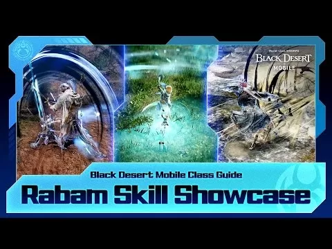Black Desert Mobile Rabam Skills