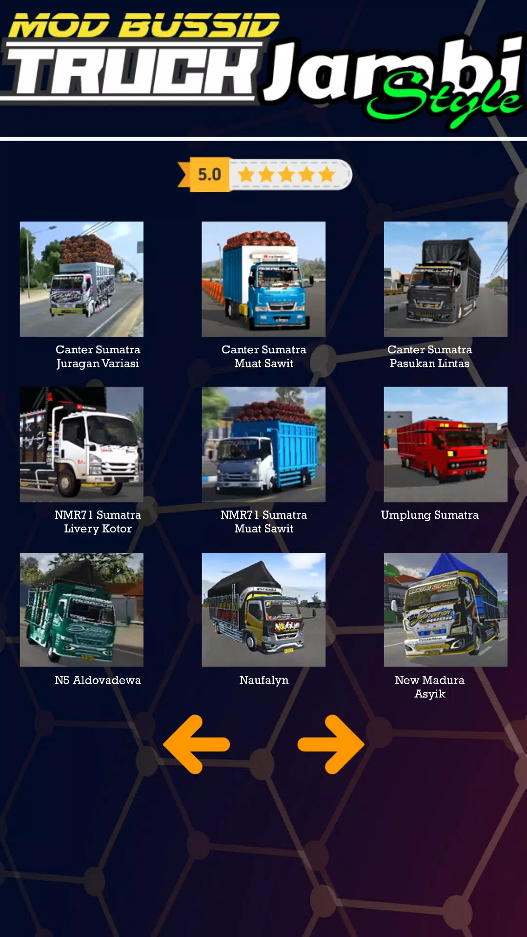 Mod Bussid Truk Jambi Style 스크린샷 2
