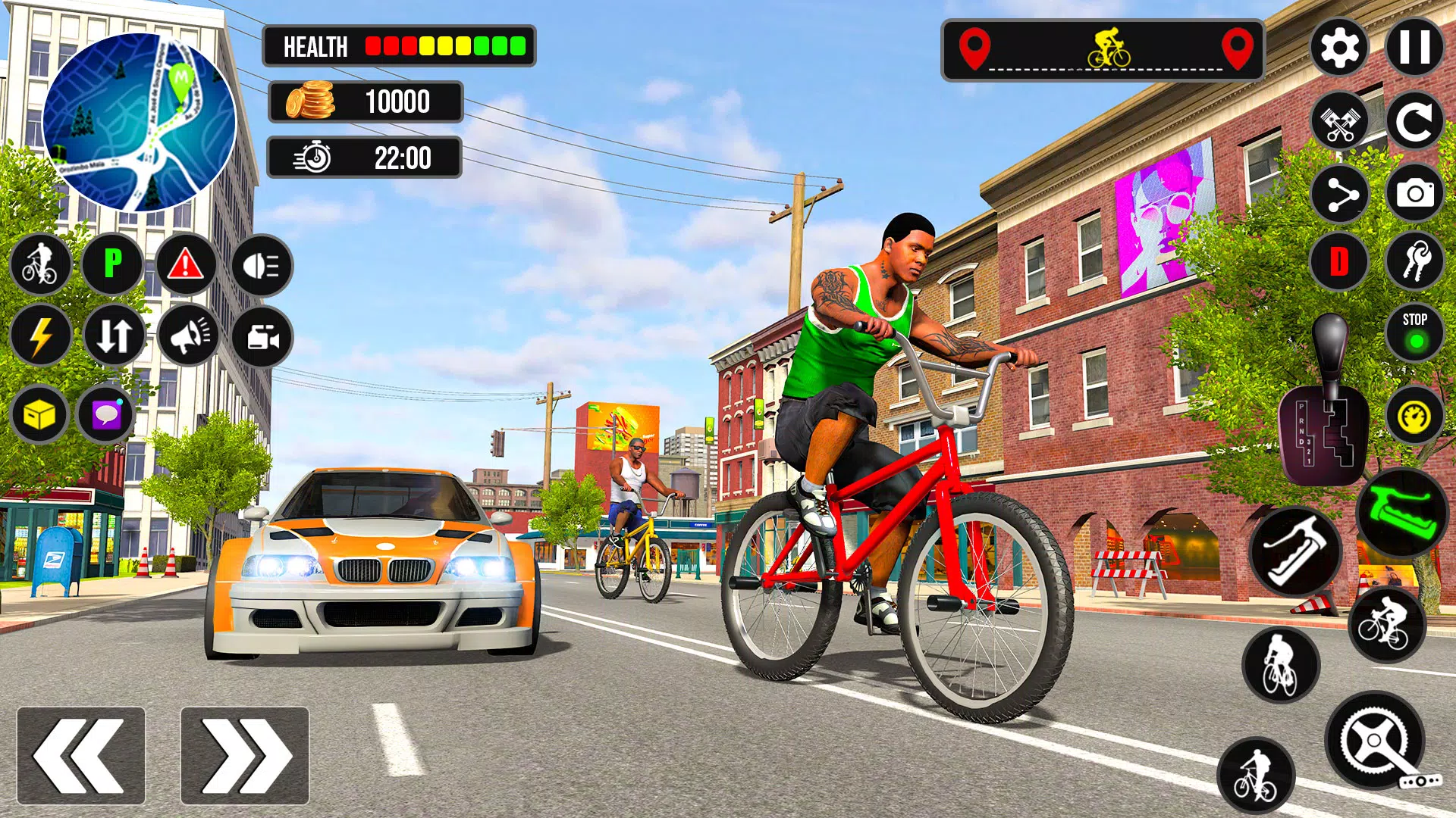Xtreme BMX Offroad Cycle Game Скриншот 2