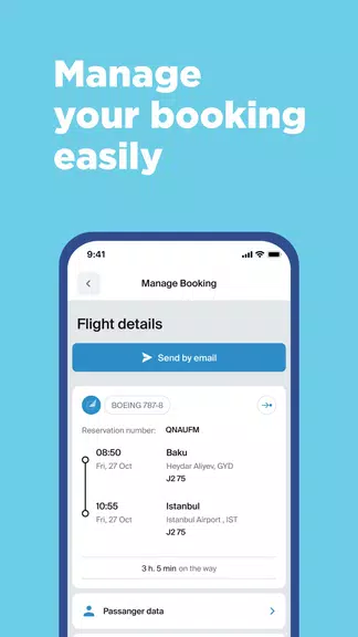 AZAL - Book Flight Ticket Ekran Görüntüsü 3