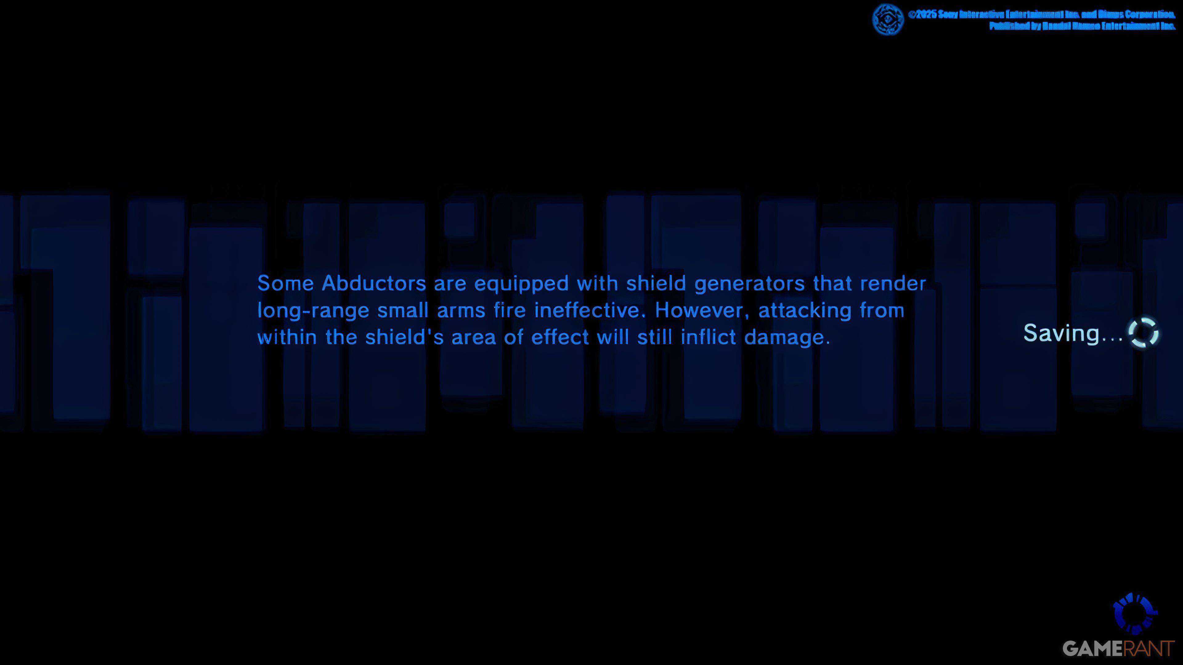 Image: In-game screenshot showing the save menu
