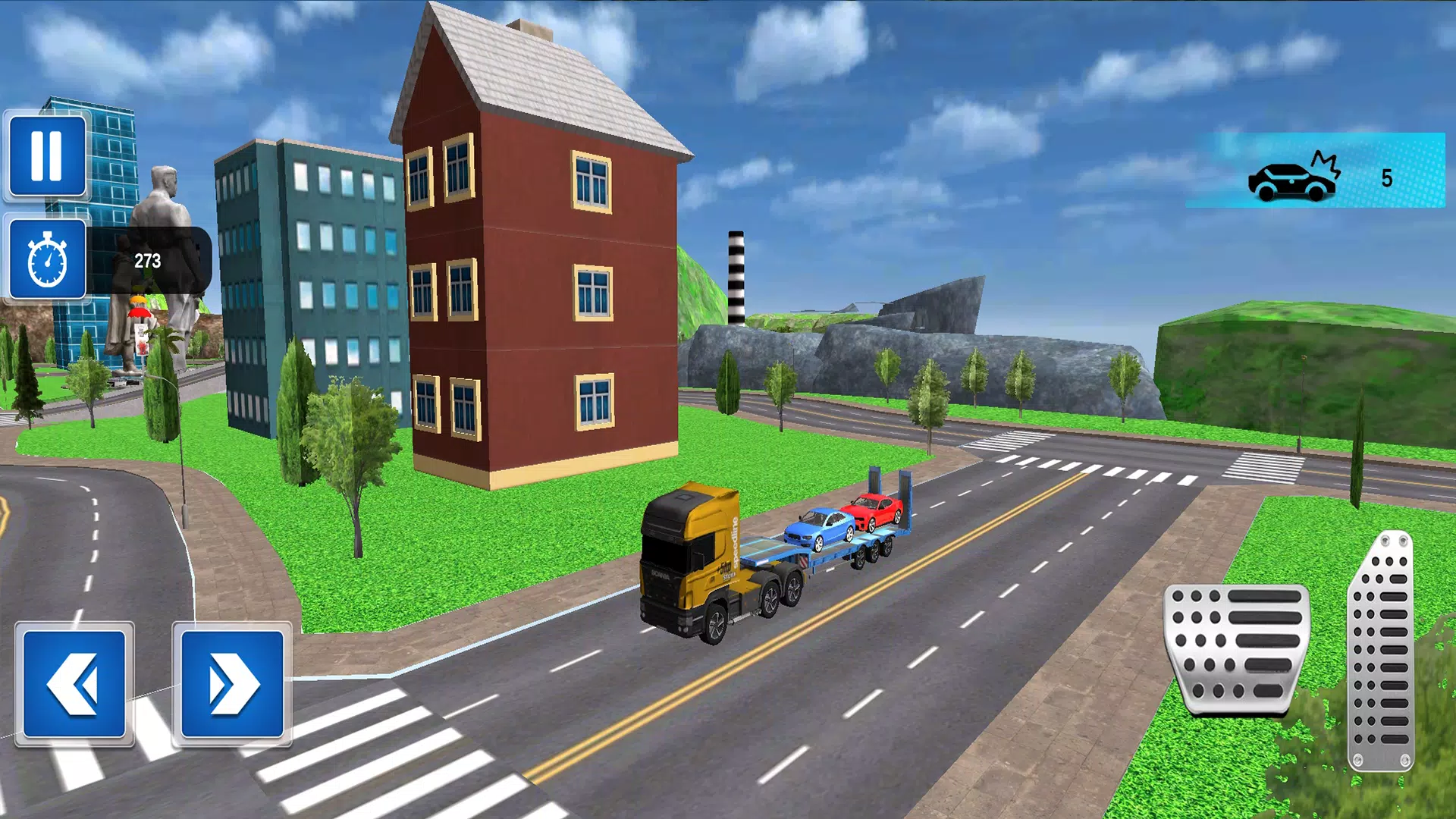 Truck Transport Game Simulator ภาพหน้าจอ 0