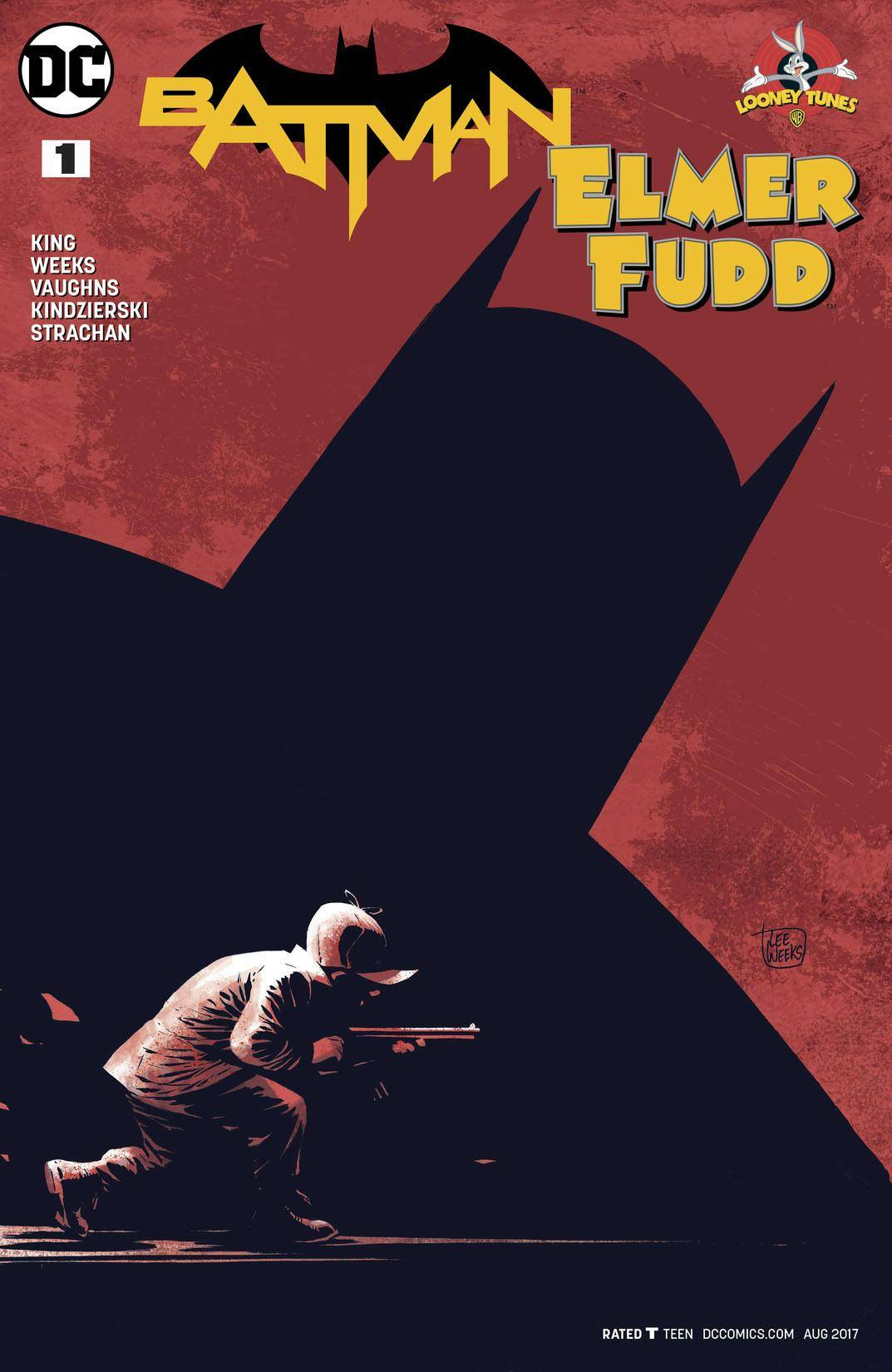 Noir-inspired Elmer Fudd meets Batman