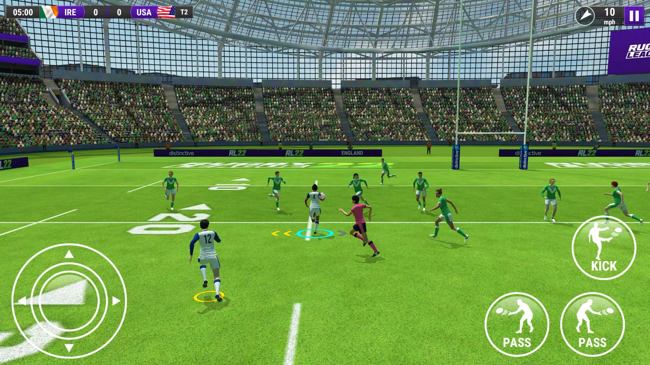 Rugby League 22應用截圖第1張