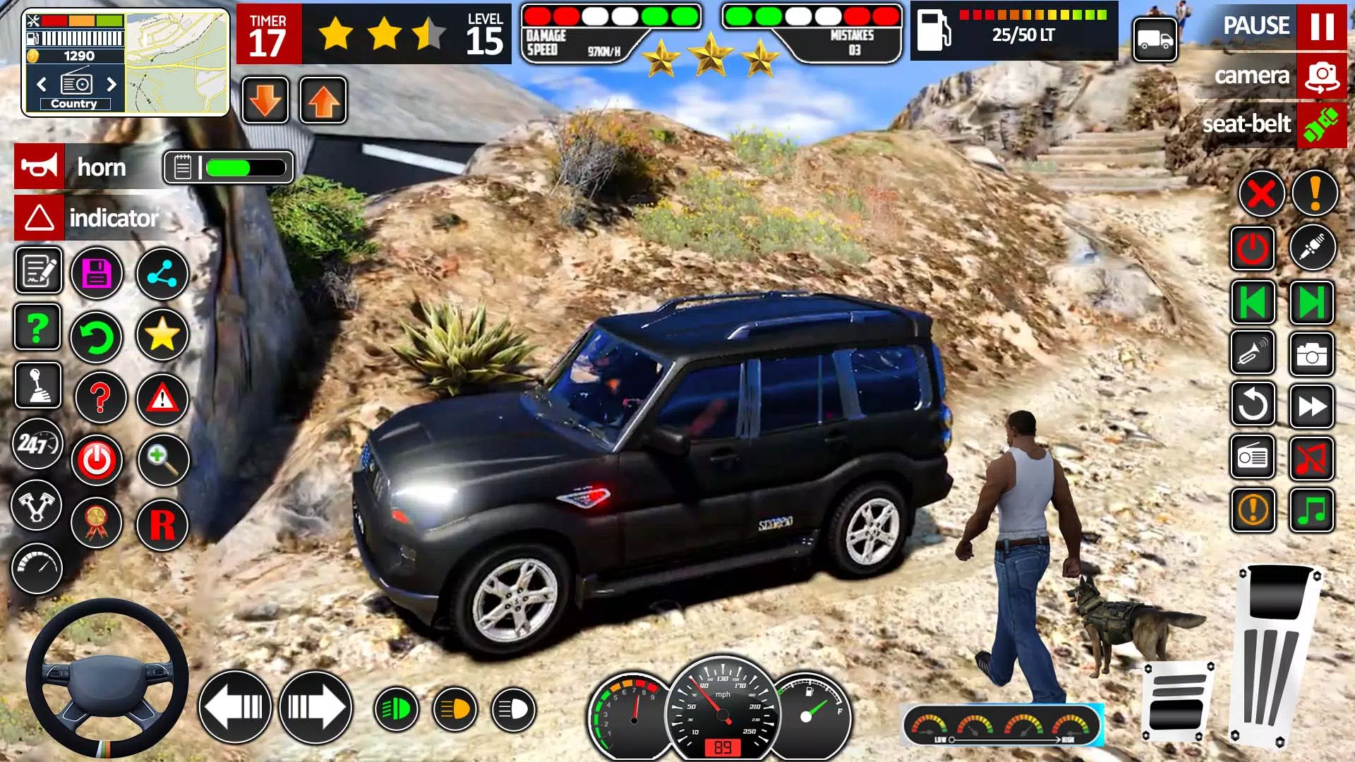 Prado Car Parking Game Capture d'écran 0