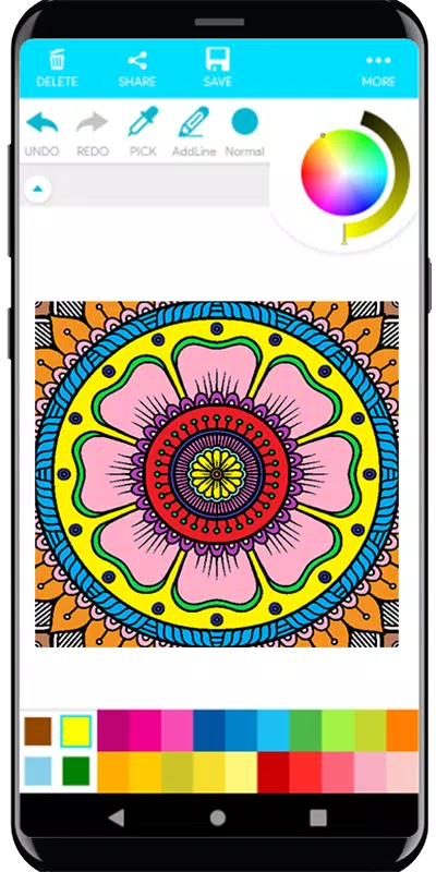 Coloring Mandala 스크린샷 2