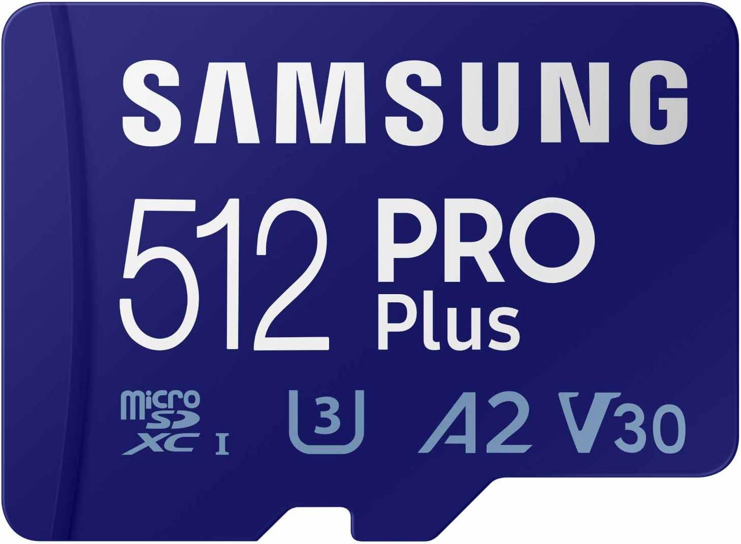 Samsung Pro Plus microSD မှတ်ဉာဏ်ကဒ်