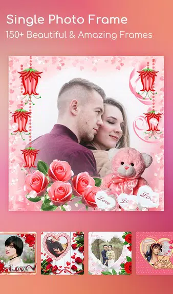 Love Collage, Love Photo Frame 스크린샷 1