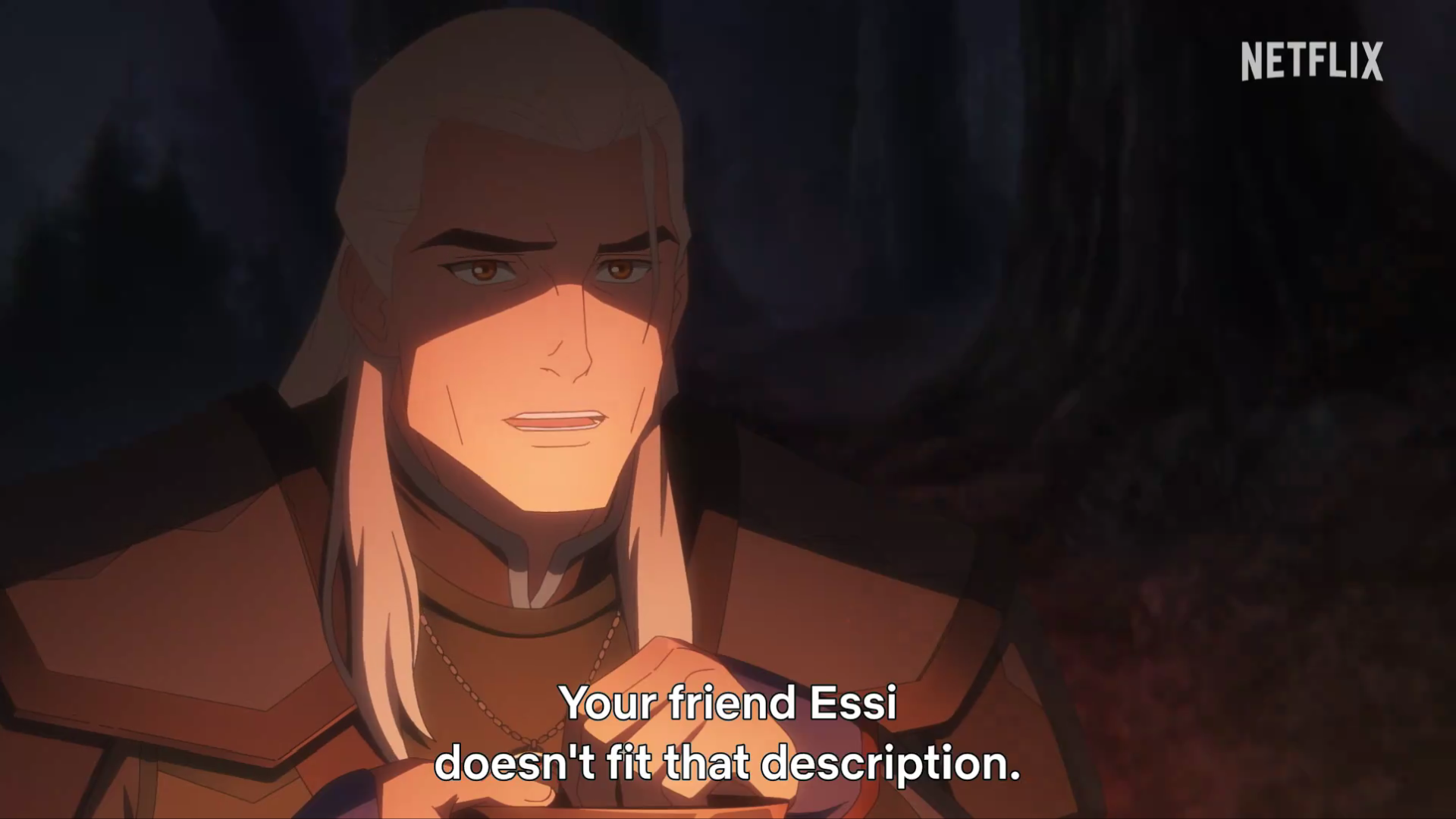 Teaser pa rin mula sa The Witcher: Sirens of the Deep