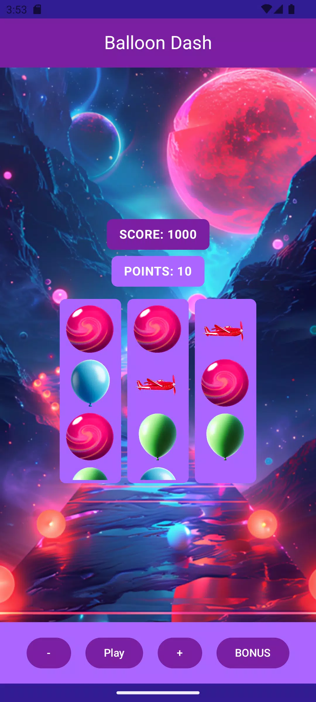 Plin-ko & Balloons Flight Captura de tela 1