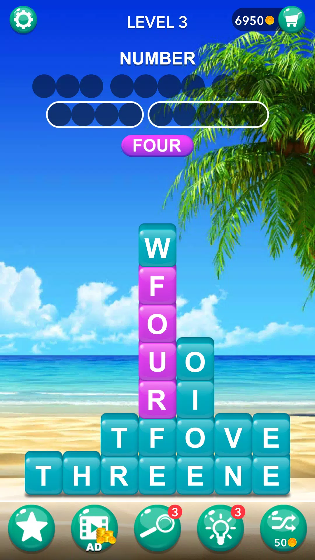 Word Tiles :Hidden Word Search应用截图第0张