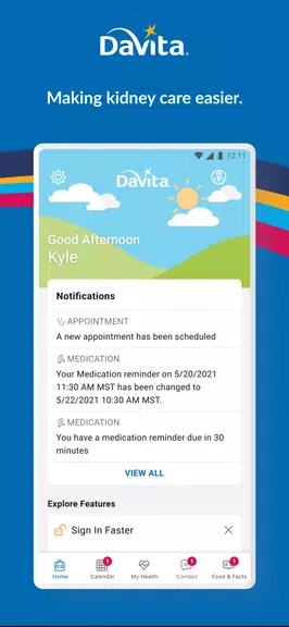 DaVita Care Connect 스크린샷 0