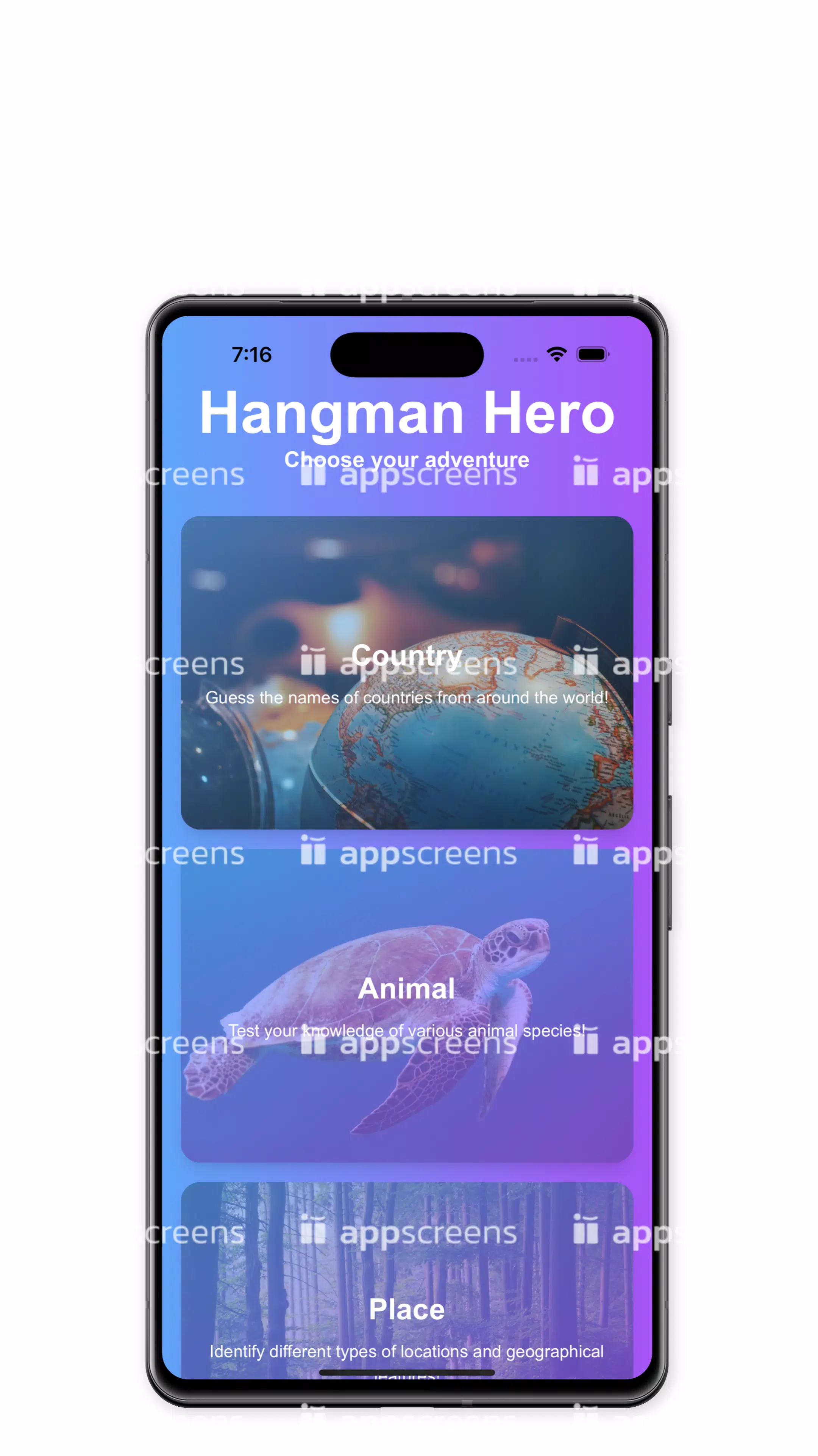HangmanHero Captura de tela 0